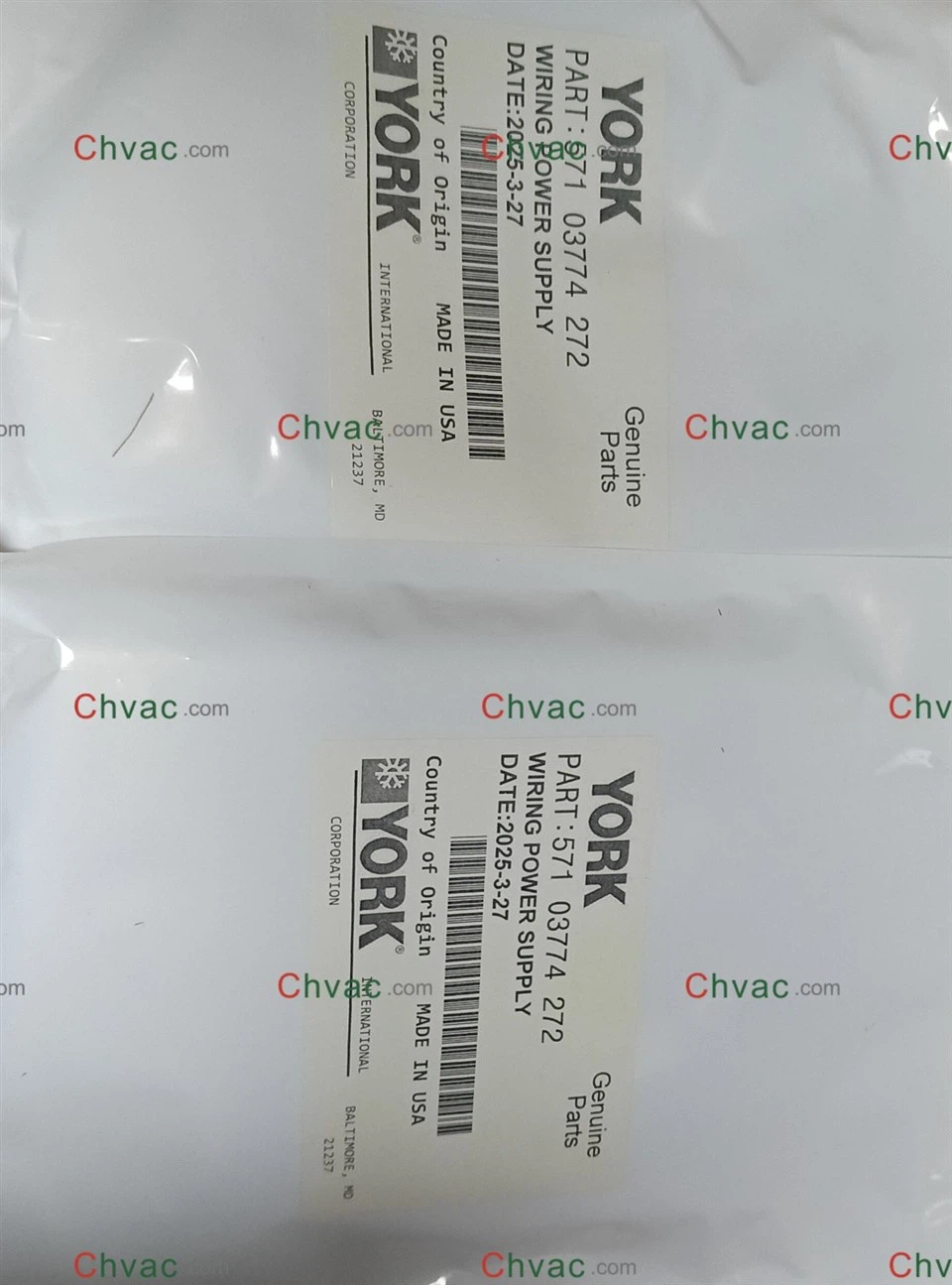 York 571-03774-272 KABEL TENAGA LISTRIK YD